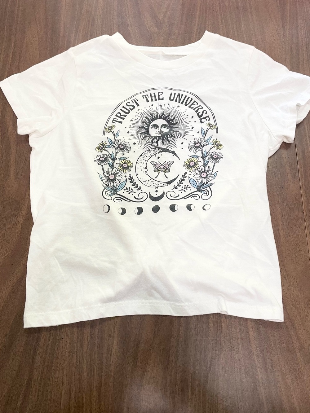 Celestial Whimsygoth Moon and Sun Tee Women's Size M